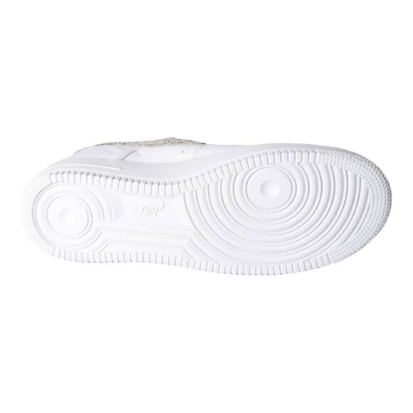 NIKE Air Force 1 Low Customised \'Swarovski\' Sneakers Size 12